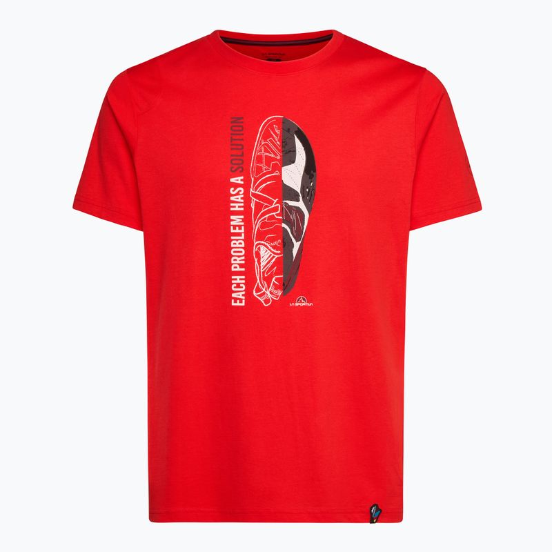 Koszulka męska La Sportiva Solution mountain red