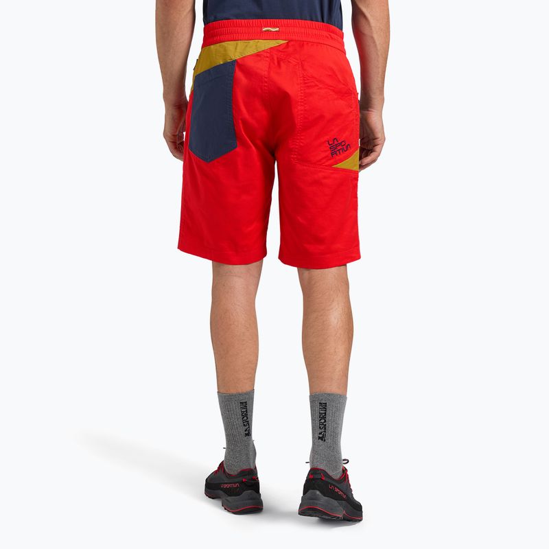 Spodenki trekkingowe męskie La Sportiva Bolt mountain red/savana 3