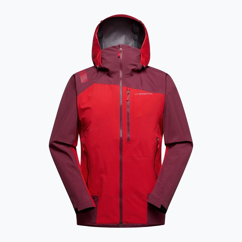 Kurtka przeciwdeszczowa męska La Sportiva Alpine Guide GTX Perfomance mountain red/redwood 3