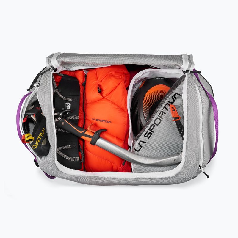 Torba podróżna La Sportiva Nomad Duffel 70 l chalk/black 4