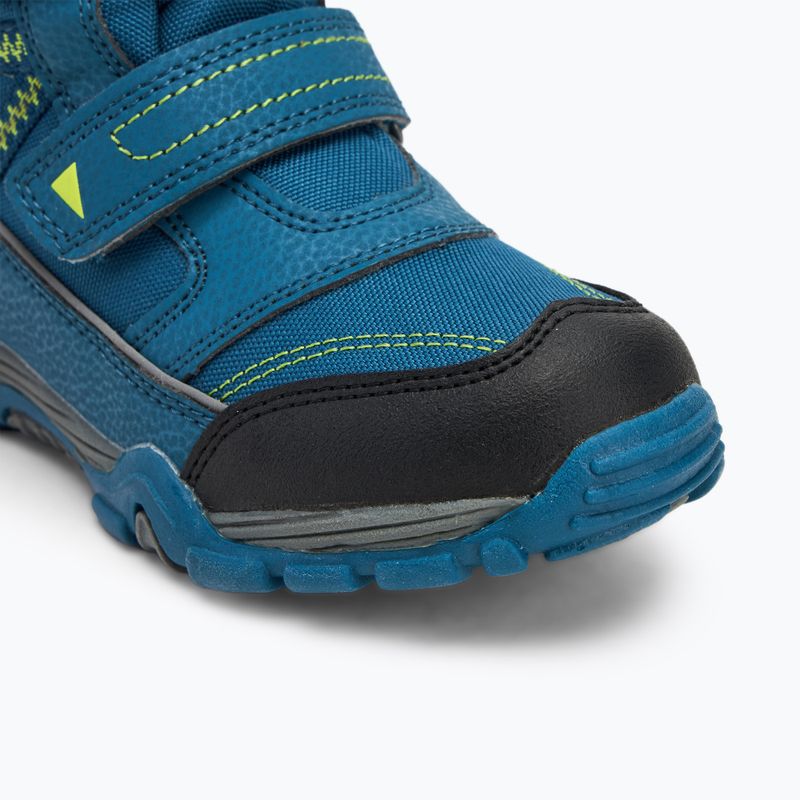 Śniegowce dziecięce CMP Pyry Snowboots petrol/yellow fluo 7