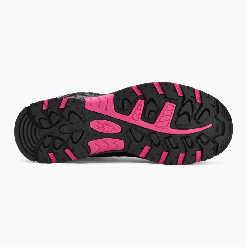 Buty trekkingowe juniorskie CMP Rigel Mid Wp titanio/skyway 4