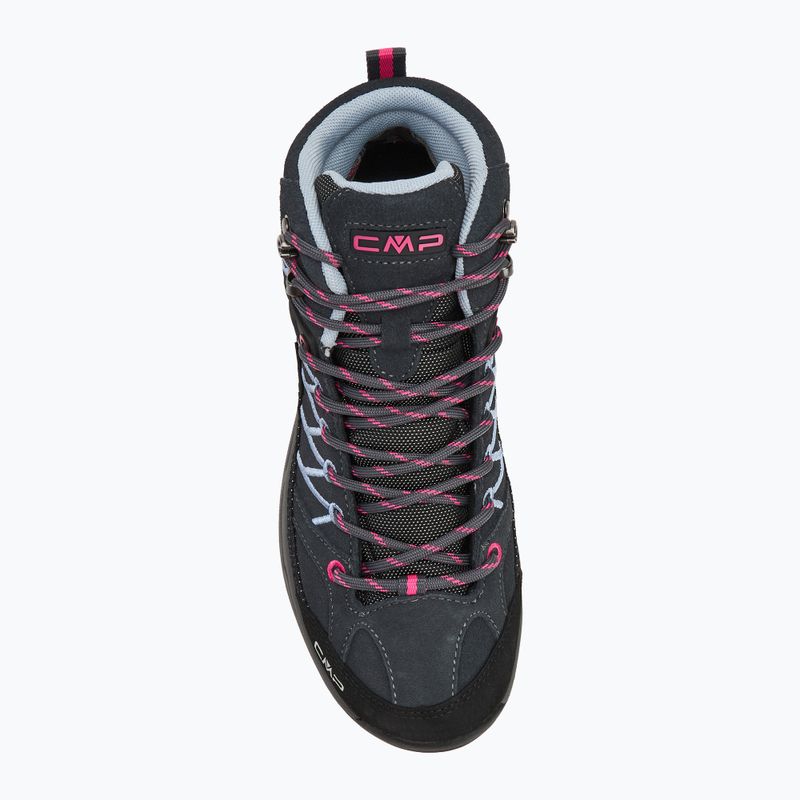 Buty trekkingowe juniorskie CMP Rigel Mid Wp titanio/skyway 5