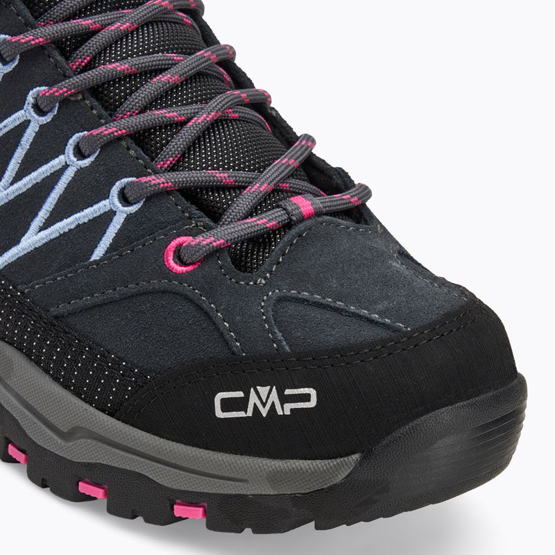 Buty trekkingowe juniorskie CMP Rigel Mid Wp titanio/skyway 7