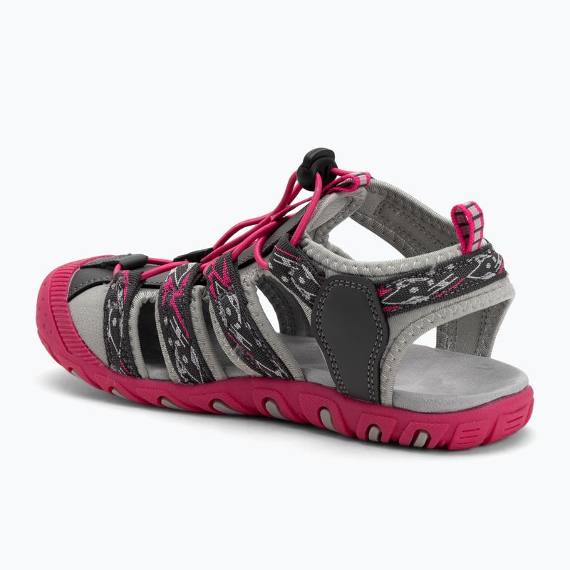Sandały dziecięce CMP Sahiph grey/fuxia 3