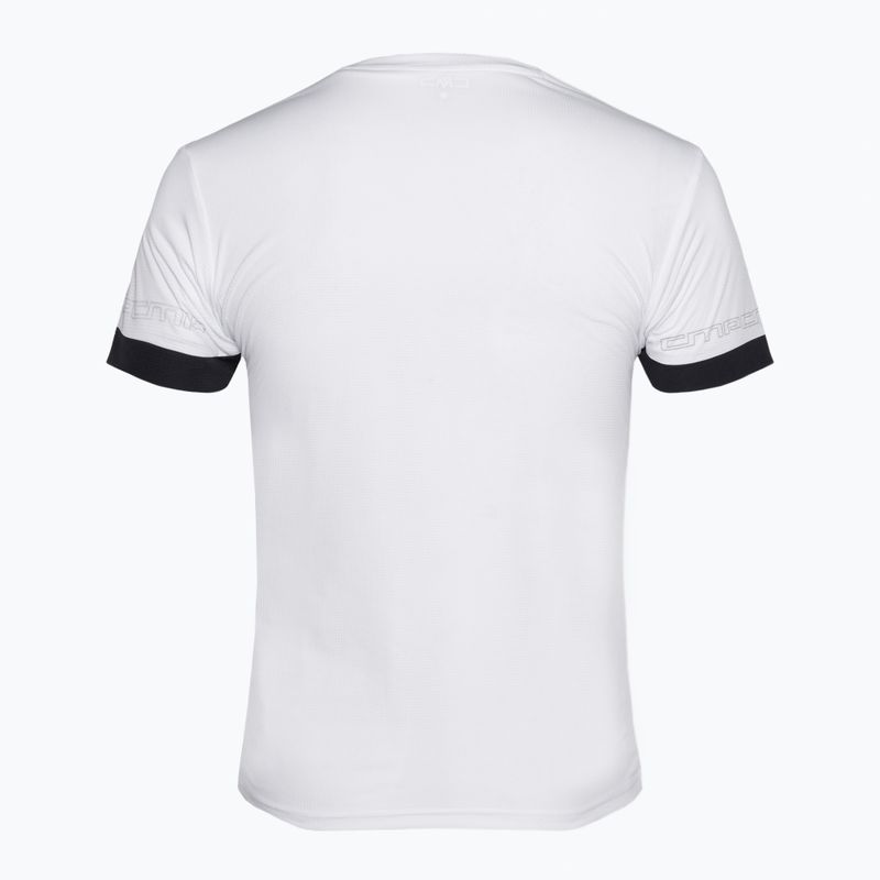 Koszulka męska CMP 33N6677 bianco/b.blue 2