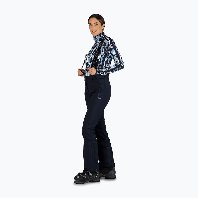 Bluza damska CMP 34L4256 b.blue/niagara/skylight 2