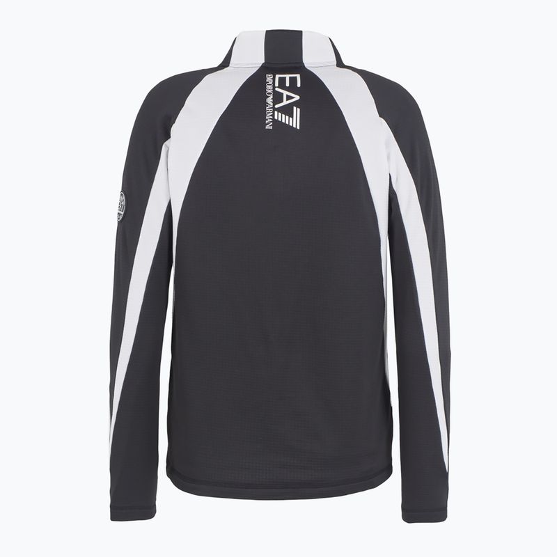 Bluza narciarska męska EA7 Emporio Armani Ski St. Moritz Powerstretch T-Top black 2