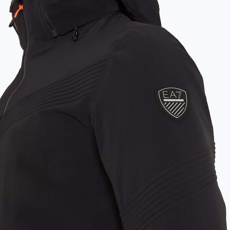 Kurtka narciarska męska EA7 Emporio Armani Ski Cortina Embossed Toray black 3