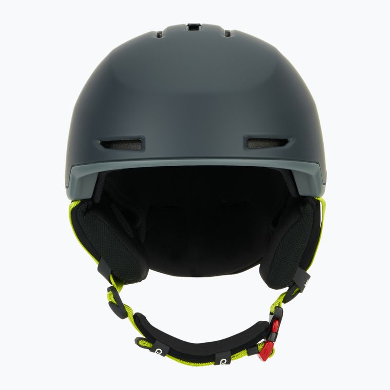 Kask narciarski Briko Aran matt shark gray/light gray/electric lime 2