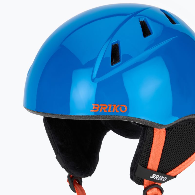 Kask narciarski dziecięcy Briko Makalu Jr shiny lochmara blue/pomegranate red 7