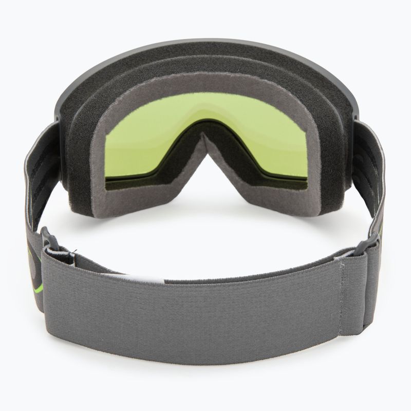 Gogle narciarskie Briko Pulse white gray/yellow 3