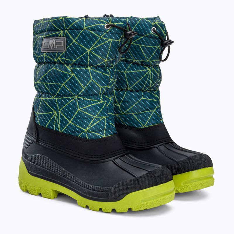 Śniegowce dziecięce CMP Sneewy Snowboots deep lake/acido 4