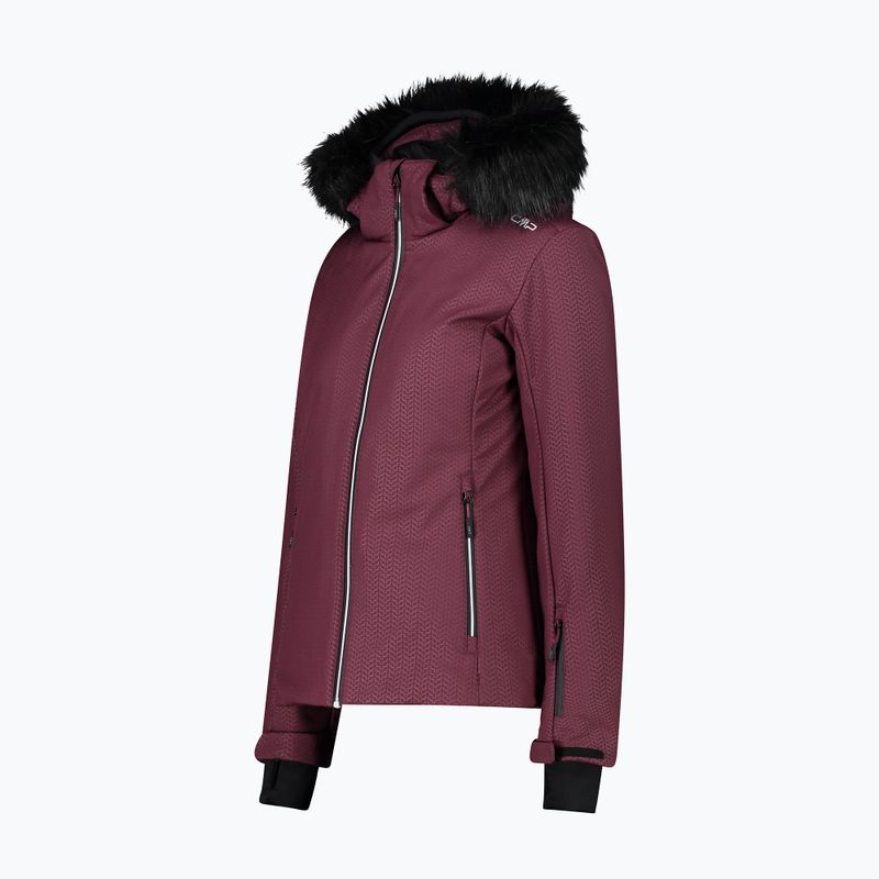Kurtka narciarska damska CMP 33W0646F burgundy 3