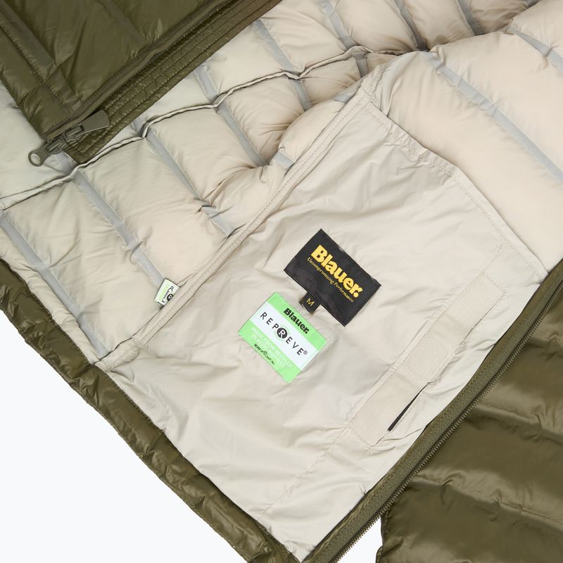 Kurtka męska Blauer USA Charles dark olive inside mist grey 7