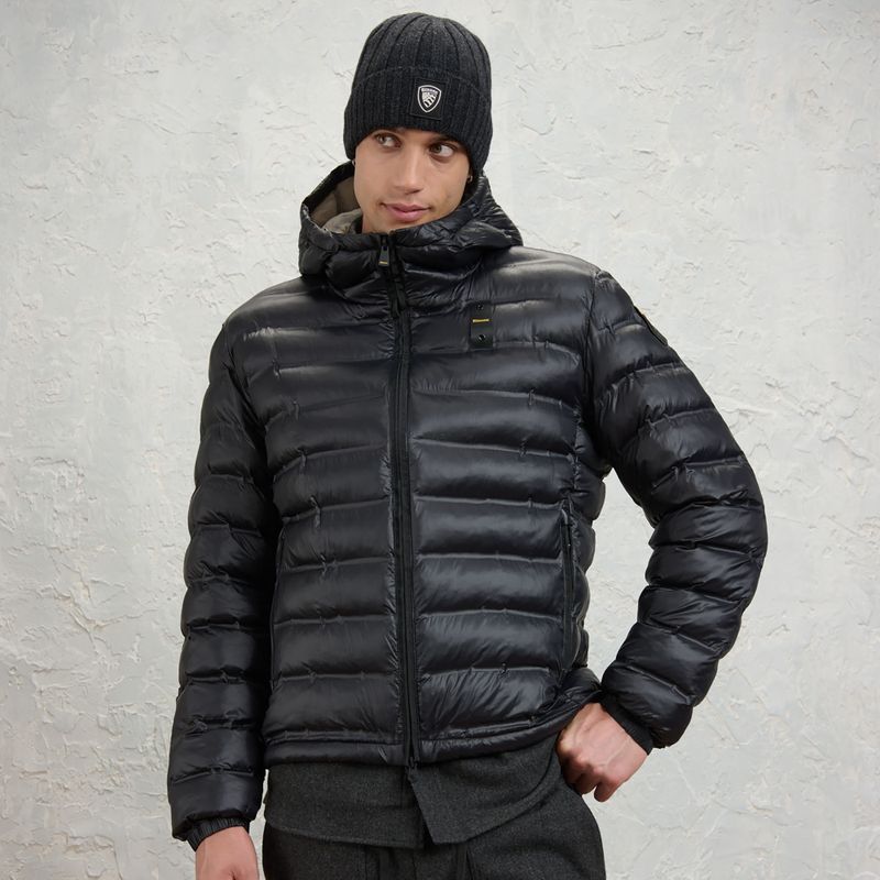 Kurtka męska Blauer USA Charles black inside mist grey 8