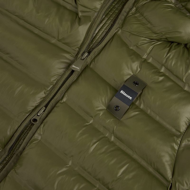 Kurtka damska Blauer USA Ellis dark olive inside mist grey 4