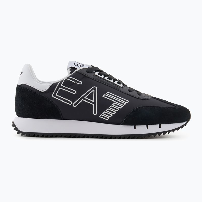 Buty EA7 Emporio Armani Black & White Vintage blk/white/blk eagle 8