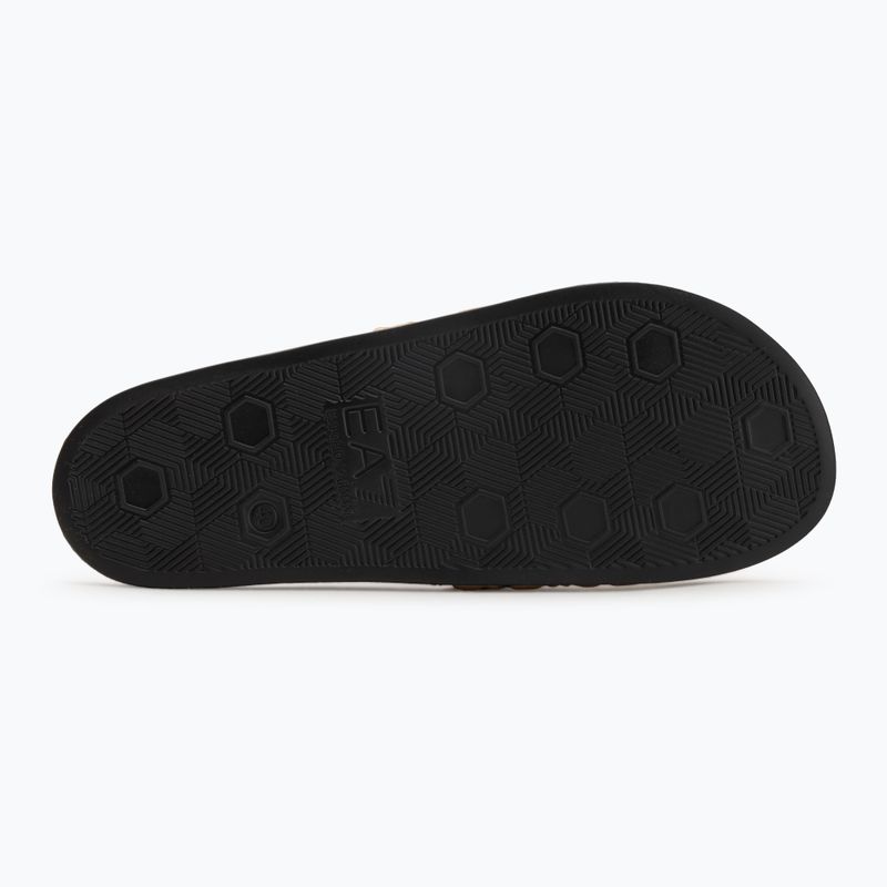 Klapki EA7 Emporio Armani Water Sports All Over black/gold 4