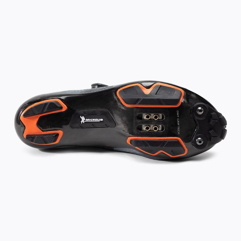 Buty rowerowe MTB męskie DMT KM1 black/grey 4