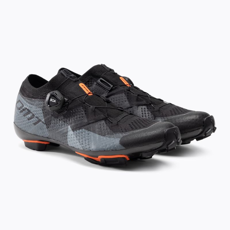 Buty rowerowe MTB męskie DMT KM1 black/grey 5