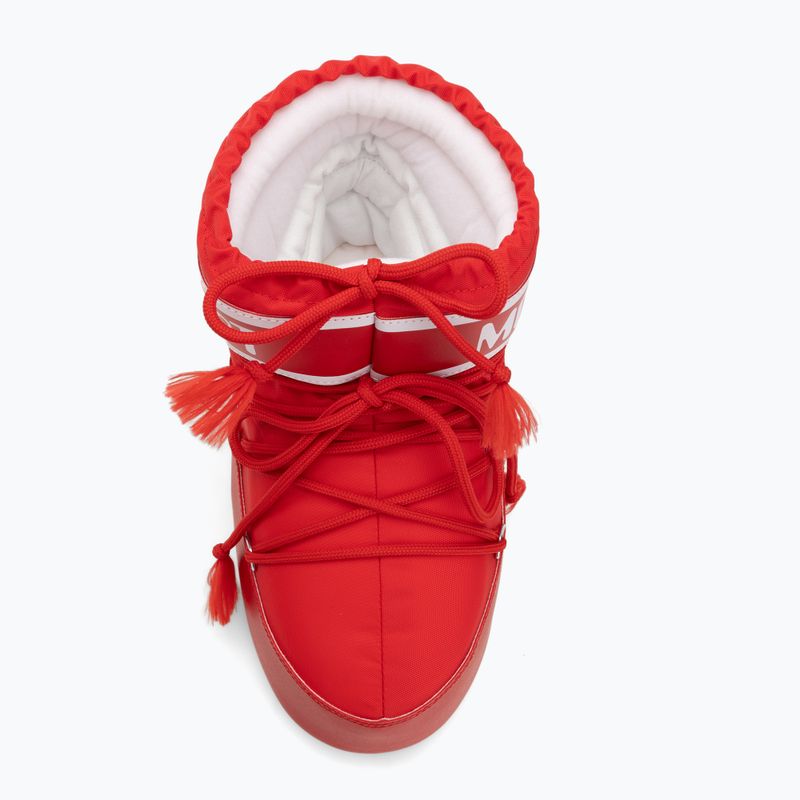 Śniegowce damskie Moon Boot Icon Low Nylon red 5