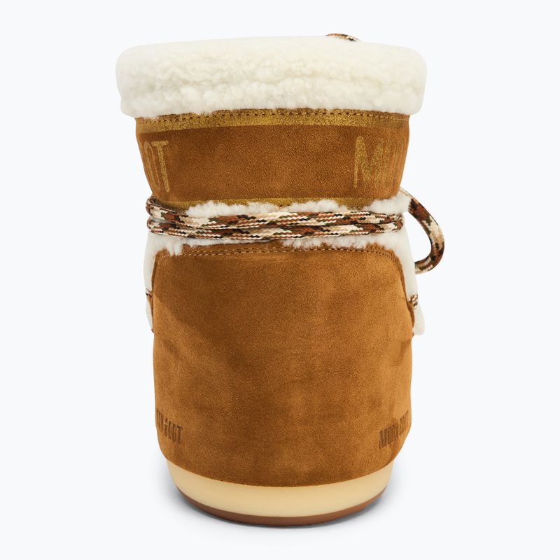 Śniegowce damskie Moon Boot Icon Low Shearling whisky/off white 7