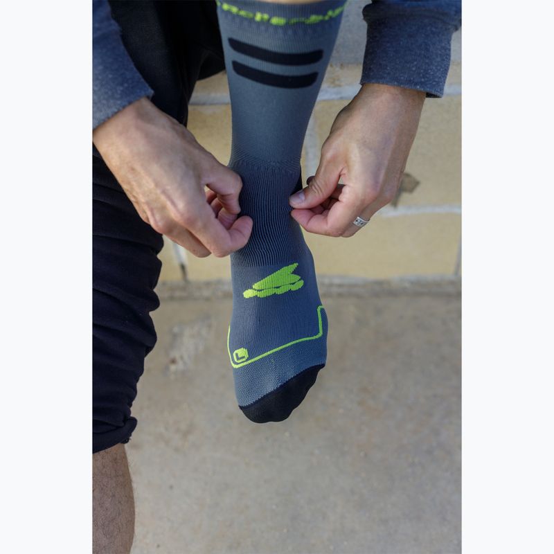 Skarpety Rollerblade High Performance anthracite/lime 6