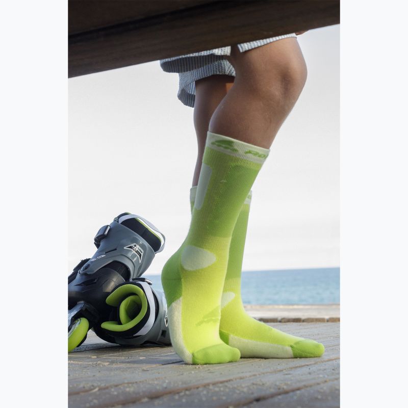 Skarpety dziecięce Rollerblade Kids green 4