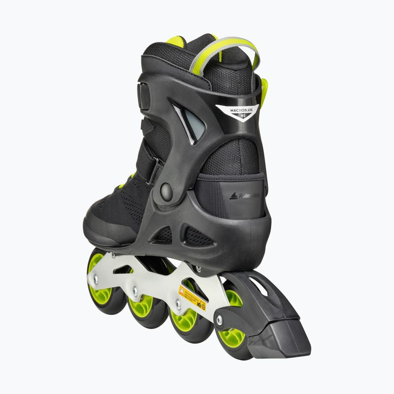 Rolki męskie Rollerblade Macroblade 80 black/lime 5
