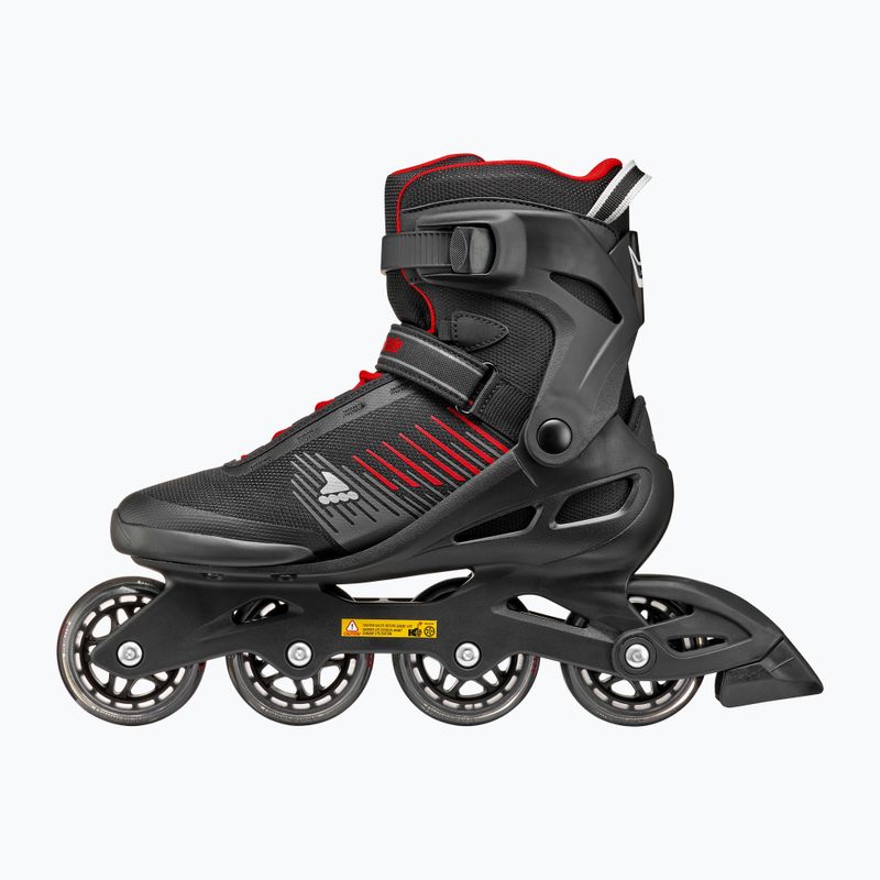 Rolki męskie Rollerblade Zetrablade black/red 3