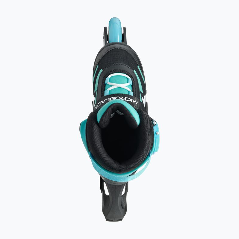 Rolki dziecięce Rollerblade Microblade Jr black/light blue 7