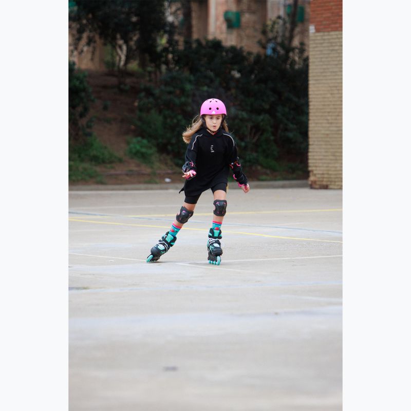 Rolki dziecięce Rollerblade Microblade Jr black/light blue 11