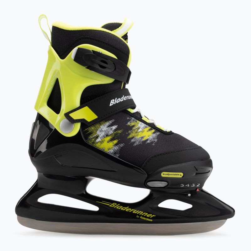 Łyżwy dziecięce Bladerunner Micro Ice black/lime 2