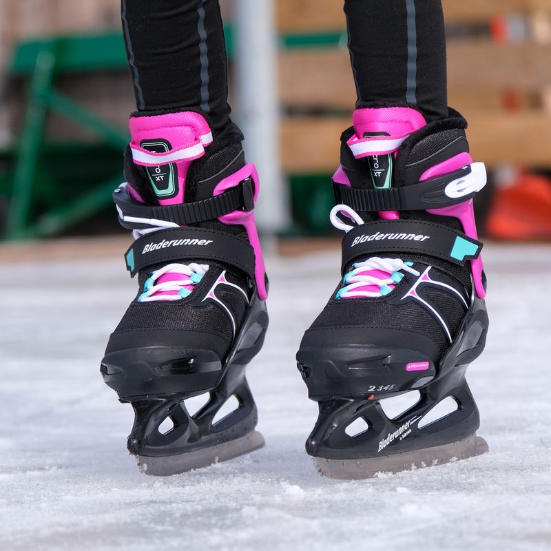 Łyżwy dziecięce Bladerunner Micro Xt Ice G black/fuchsia 16