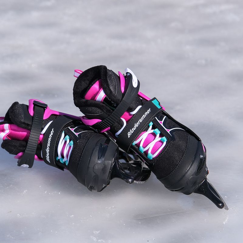 Łyżwy dziecięce Bladerunner Micro Xt Ice G black/fuchsia 17