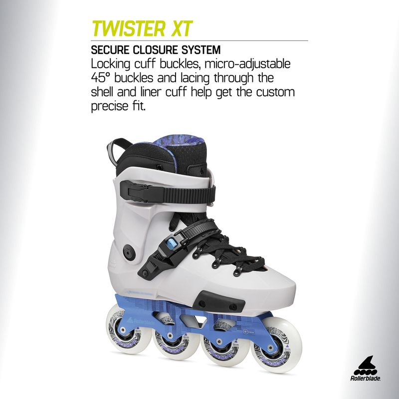 Rolki Rollerblade Twister Xt grey pearl/periwinkle 8