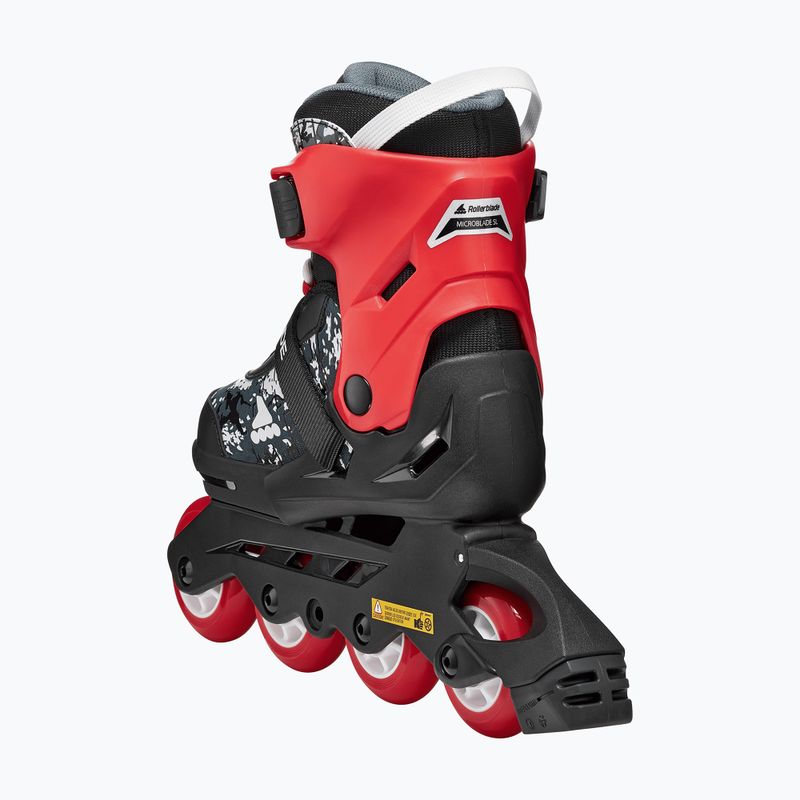 Rolki dziecięce Rollerblade Microblade SL Jr black/red 6