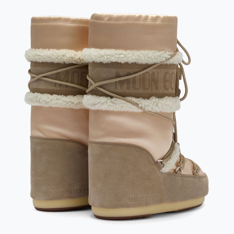 Śniegowce damskie Moon Boot Icon Pearly Plus pale peach/sand 2