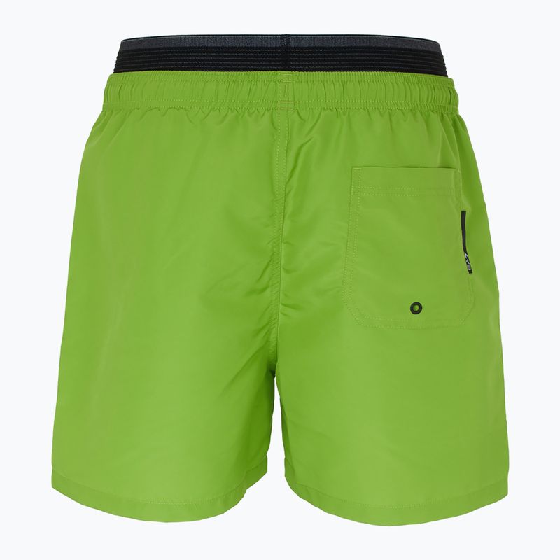 Szorty kąpielowe męskie EA7 Emporio Armani Logo Tape Boxer titanite 2