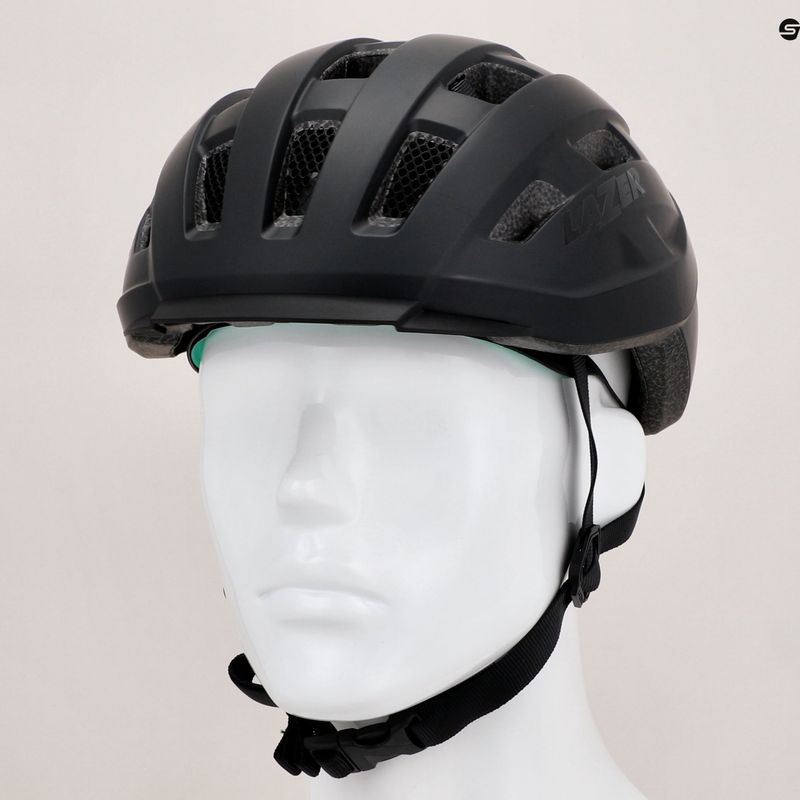 Kask rowerowy Lazer Codax KinetiCore + net matte black 8
