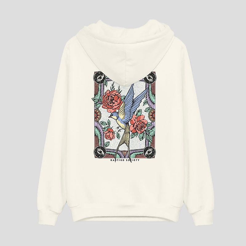 Bluza męska Kaotiko Bird ivory 2