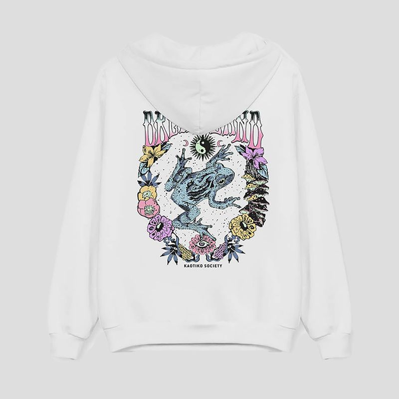 Bluza damska Kaotiko Dreamland white 2