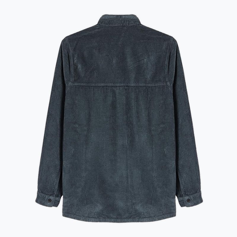 Koszula męska Kaotiko Courduroy Minimal bluish-grey 2