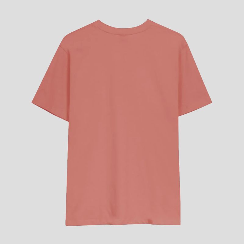 Koszulka męska Kaotiko Pocket Flower Society salmon 4