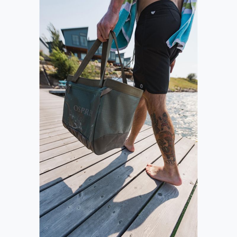 Torba podróżna Osprey Transporter Gear Tote 28 l pine leaf/earl grey 7