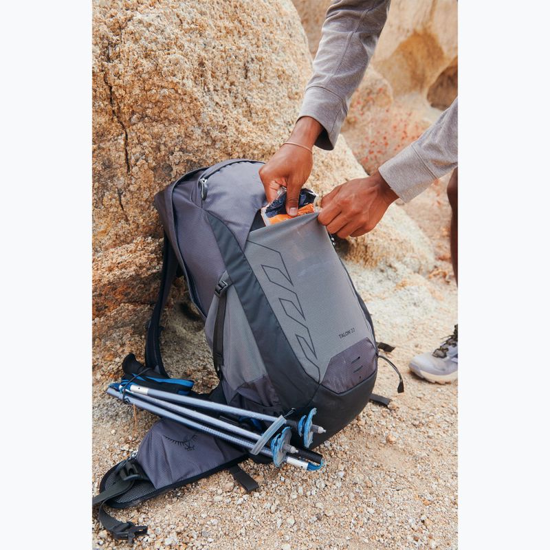 Plecak turystyczny męski Osprey Talon 26 l phantom grey/dark charcoal 17