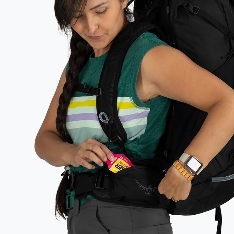 Plecak trekkingowy damski Osprey Tempest 44 l coal grey 9
