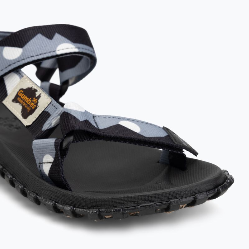 Sandały Gumbies Scrambler black/grey 7