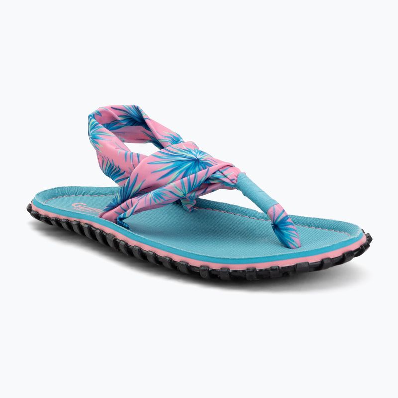 Sandały damskie Gumbies Slingback neon palm